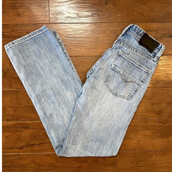 Rock & Roll Denim Other - Rock & Roll Denim Revolver Straight Mens 28x34 Slim Straight Light Wash Jeans